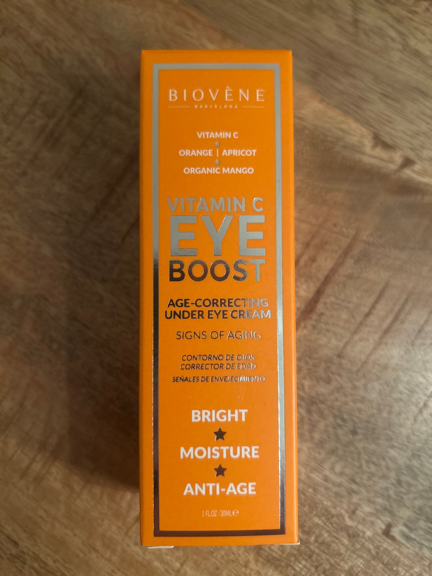 Biovène Vitamin C Eye Booster – Verhelderende & Verstevigende Oogcrème