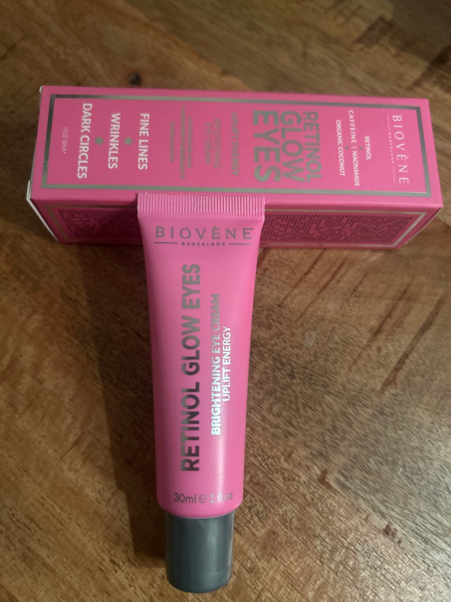 Biovène Retinol Glow Eyes – Verjongende & Verstevigende Oogcrème met Retinol
