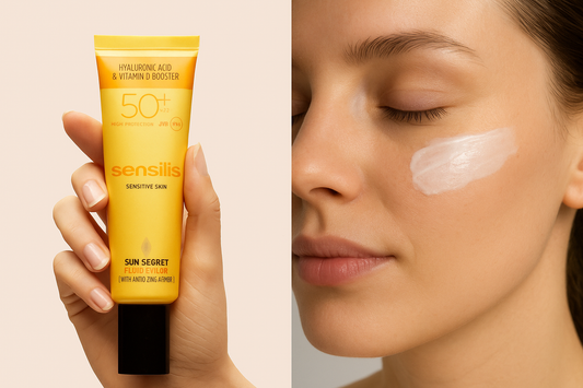 Sensilis Sun Secret SPF 50+ Fluid Color – Bescherming & Egaliserende Teint