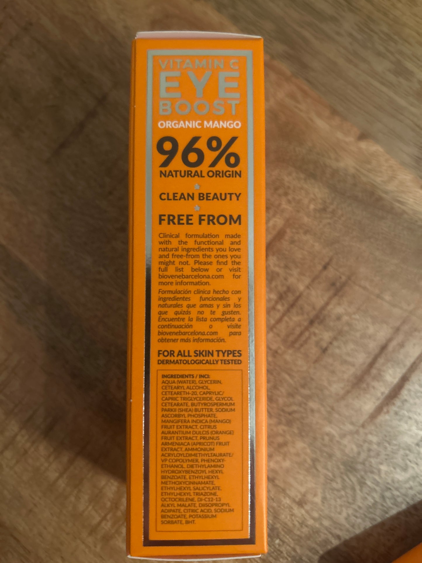 Biovène Vitamin C Eye Booster – Verhelderende & Verstevigende Oogcrème