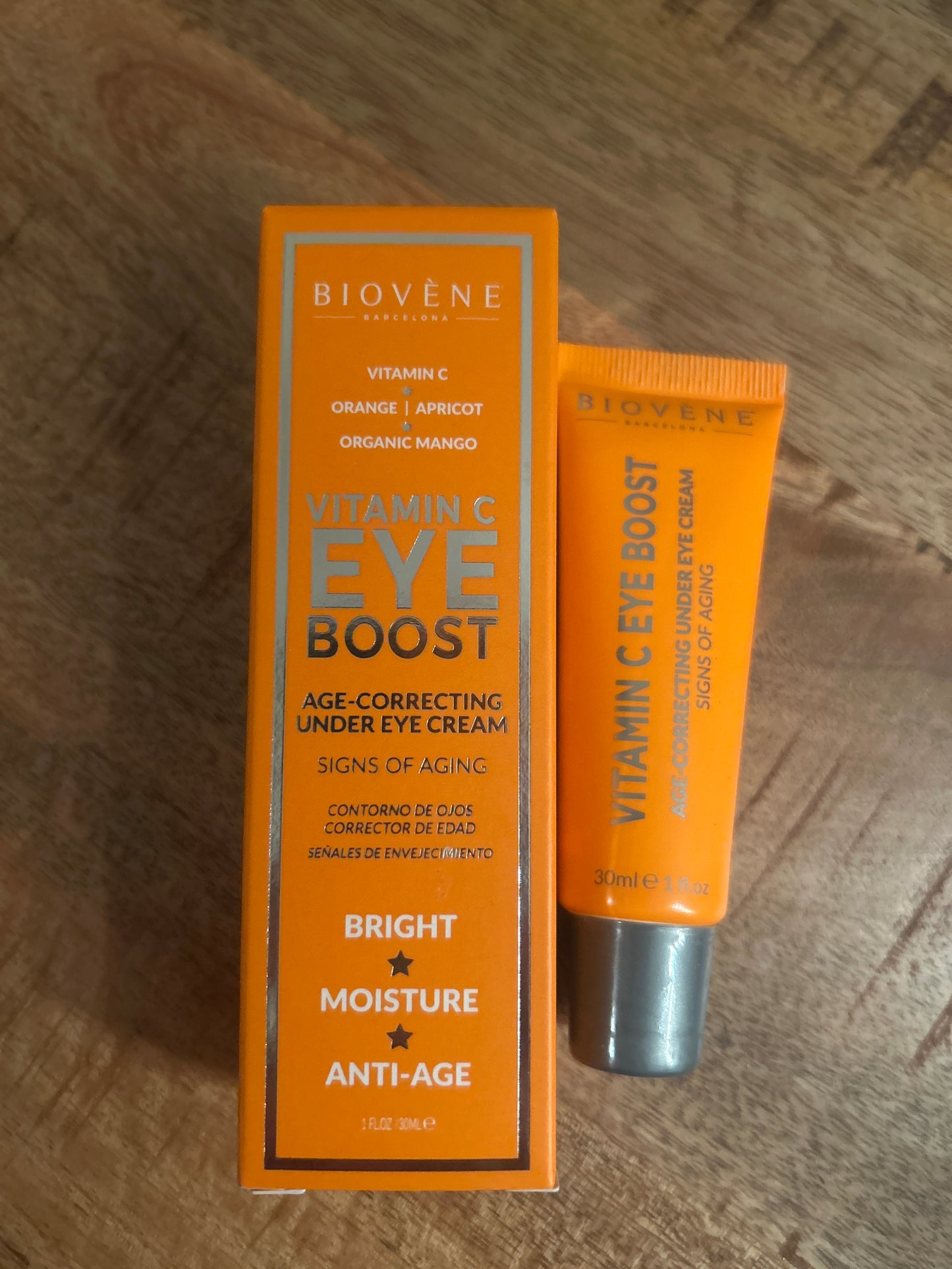 Biovène Vitamin C Eye Booster – Verhelderende & Verstevigende Oogcrème